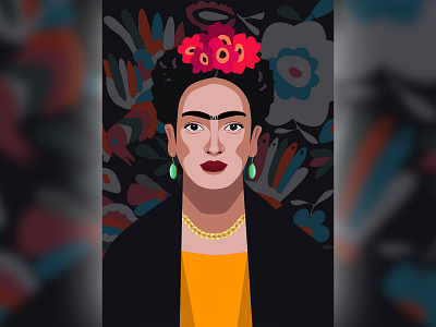 Frida Kahlo fridakahlo illustration poster poster art posters