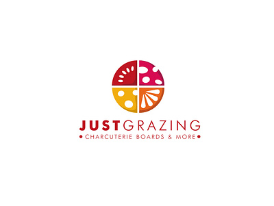 Just Grazing logotype brand branding design graphic design logo logo design logotype minimal vector