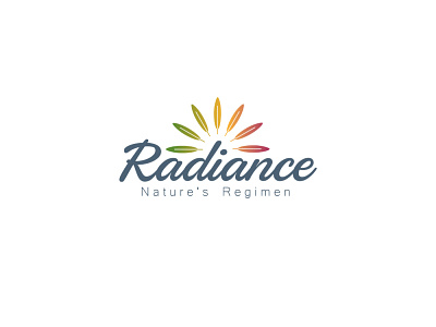 Radiance logotype brand branding design graphic design lettering logo logo design logotype minimal vector