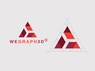 Logo Design for a Visual Marketing Agency WeGraph3D