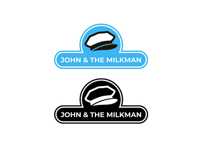 John & The Milkman brand branding design graphic design illustration logo logo design logotype minimal vector