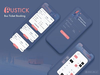 Bus ticket booking - UI