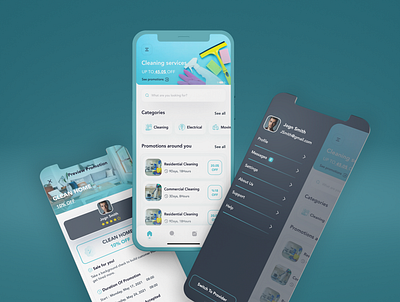 Gigaly App | UI Design 3d adobexd app appdesign application appui design figma gigaly inspirationdesign ios provider ui ui ux userinterface utilities