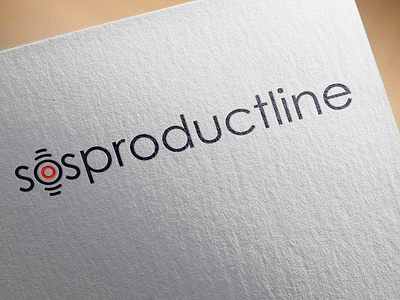 Sosproductline Logo Design branding logo