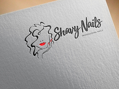 Shavy Nails Logo Design branding logo