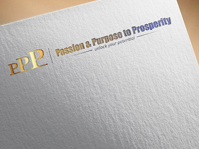 Passion Purpose To Prosperity Logo Design branding logo