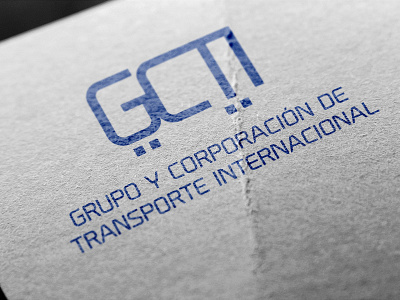 Grupo y Corporación de Transporte Internacional branding design logo