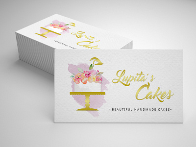 Lupita's Cakes Logo Design branding design logo