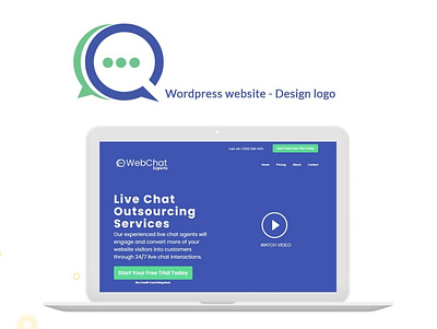 Web Chat Experts elementor wordpress design