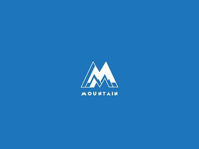 Mountain design logo logo design logotype mountain