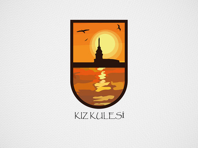 Kız Kulesi design emblem emblem logo kızkulesi logo logo design logotype symbol