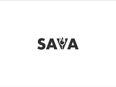 Sava Typographic Logo