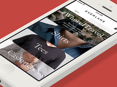 Everlane for iOS 7 7 app clothing everlane ios iphone