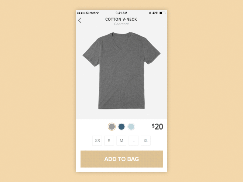 Product Pricing 030 animation clothing dailyui discount ios iphone price pricing product sale