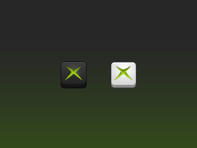 Xbox Icons 360 black green icon icons ios iphone ipod live white xbl xbox xbox live