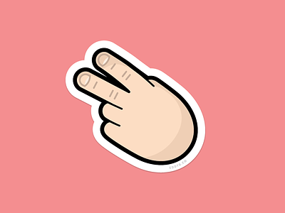 Dude Suh bro dude emoji hand illustration magnet peace sticker suh