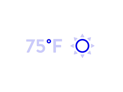 Weather Icon ☀️🌙 animation free gif icon icon set lottie moon summer sun temperature ui weather