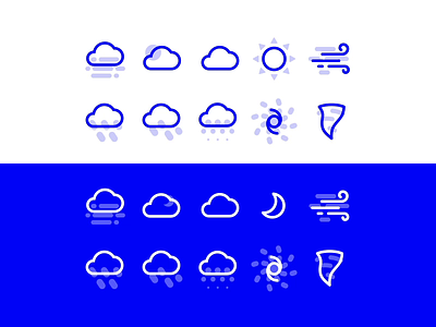 Premium Weather Icon Set animation app design free gif icon ios minimal premium ui ux vector weather web