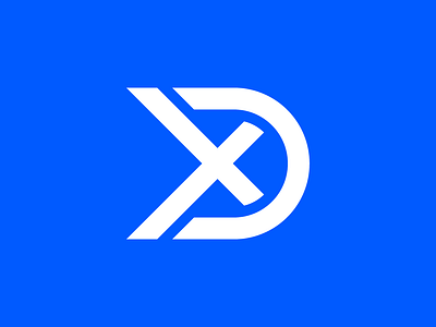 Letters "XD" Logo Design