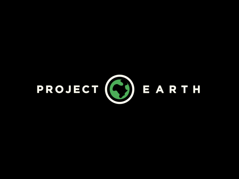 Project Earth brand branding branding design design earth environment fmg fusion fusion tv logo logo animation logo design logos logosai logoseeker planet project symbol type vector