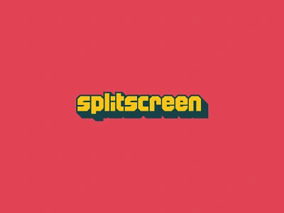 Splitscreen Podcast audio brand branding branding design design game gaming kotaku logo logo design logos logosai logoseeker podcast screen split symbol type vector videogame