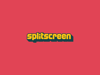 Splitscreen Podcast audio brand branding branding design design game gaming kotaku logo logo design logos logosai logoseeker podcast screen split symbol type vector videogame