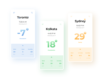 Weather App - Seasons