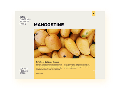 Mangostine - Minimal Web