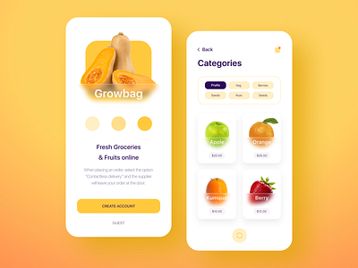 Growbag - Fruits & Grocery App