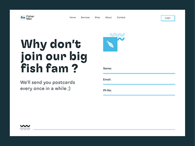 FisherMen - Fish Sales Website