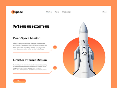 XSpace - Space Agency Website 2021 trend aerospace cleanui deep space minimal modern nasa rocket rocketship rover space space agency space launch space tech spaceman spaceship spacetech spacex tesla typography