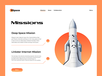 XSpace - Space Agency Website