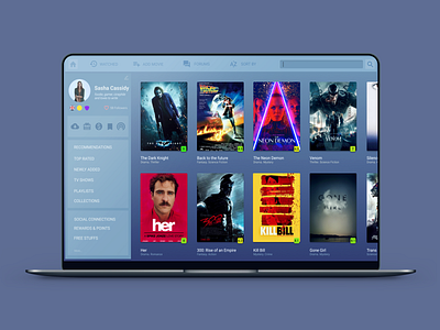 Dashboard For Movie Website dasboard ebinanto grey moviewebsite ucd usercentereddesign uxd