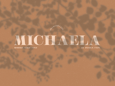 Michaela – Modern Serif Font