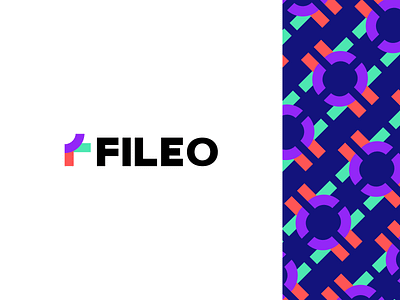 Fileo Logo brand branding concept design f file files font geometric icon identity letter logo mark minimal sign technology typeface vector