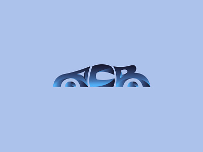 ACR branding car car dealer identity illustration lettering logo minimal type typography vector