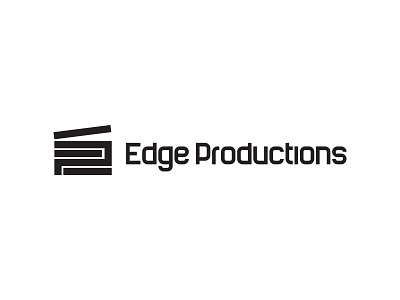 Edge Productions branding design dj flat icon identity illustration lettering logo minimal mobile monogram music type typography vector video web website