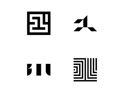 1111 brand branding clean design flat grid icon identity illustration letter lettering logo logotype mark minimal monogram symbol type typography vector