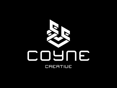 Coyne Creative (WIP) brand branding clean design flat grid icon identity illustration letter lettering logo logotype mark minimal monogram symbol type typography vector