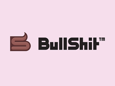 BullShit brand branding clean design flat grid icon identity letter lettering logo logotype mark minimal monogram rebranding symbol type typography vector