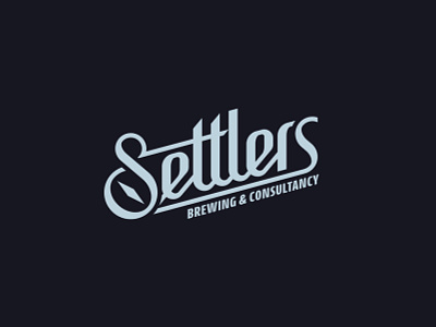 Settlers brand branding design identity lettering logo monogram symbol type typography