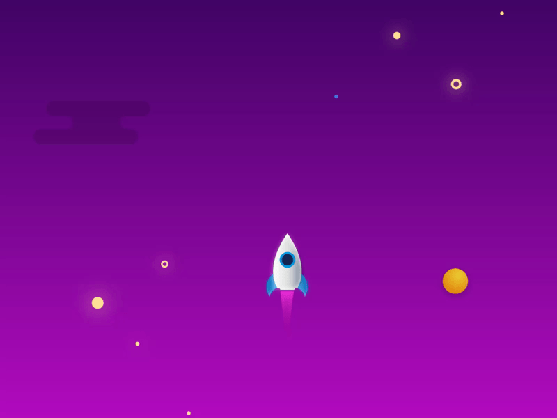 Rocket animation
