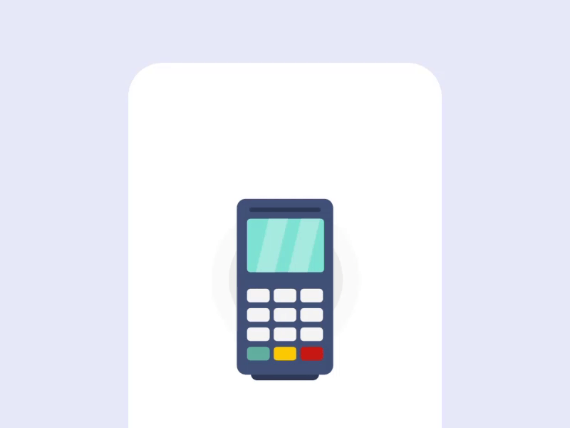 Card Payment adobexd aftereffects animated gif animation design illustration