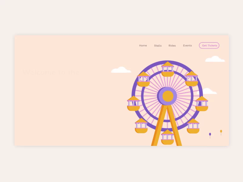 Carnival adobexd aftereffects animated gif animation animation after effects design illustration microinteraction