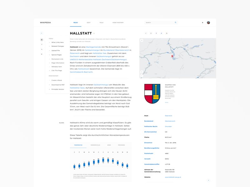 Wikipedia Design Concept Daily Challenge 9 By Eugene Le On Dribbble