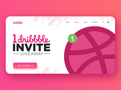 1 Dribble Invites Giveaway
