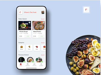 food App Concept UI