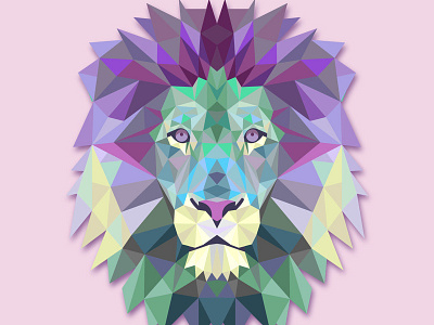 Low Poly Lion