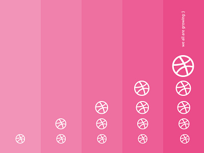 Happy birthday Dribbble :) birthday concept dribbble happy logo