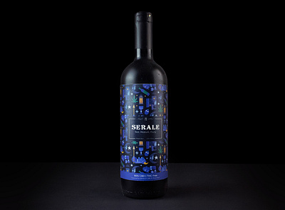 CBD wine label design branding design digital illustration illustration package design packaging design typography